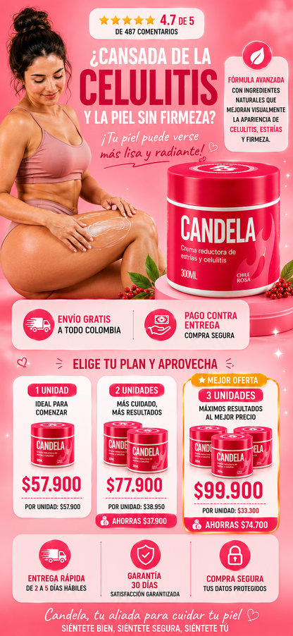 🔥 CANDELA BODY FIRE 300gr 🔥